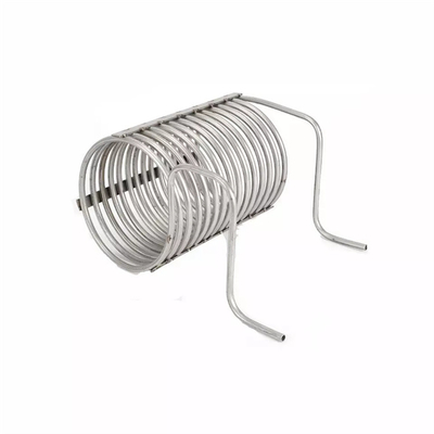 Ống cuộn làm mát Bộ trao đổi nhiệt Cuộn dây titan cho bình ngưng