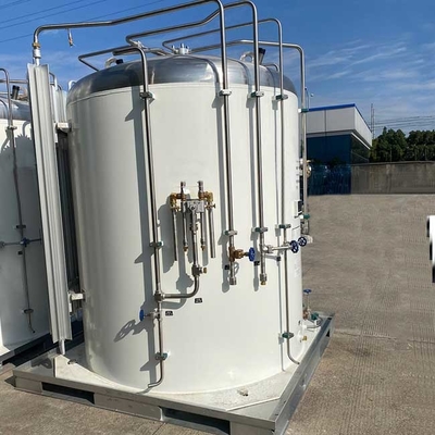 Bể chứa nitơ Microbulk bằng thép không gỉ Cryogenic 3.4mpa Micro Bulk 5m3