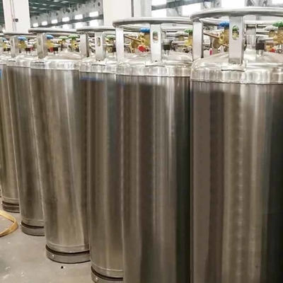 180 Lít Xylanh Dewar đông lạnh được hàn cách nhiệt Chai Argon Oxy lỏng