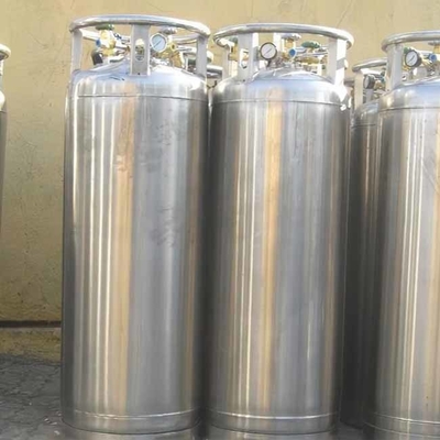 Xy lanh Dewar đông lạnh cấp thực phẩm 210l, Bể chứa ôxy Dewar có thể tháo rời