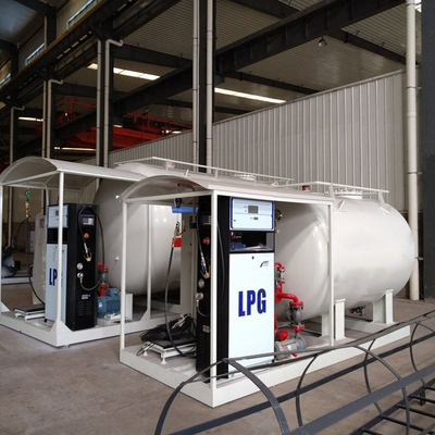 Trạm chiết nạp khí 2,5 tấn LPG 5000 Lít 5-200 mét khối