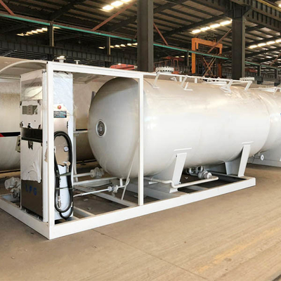 Trạm nạp gas Q345R 10 tấn LP, Trạm nạp gas tự động 1,77Mpa