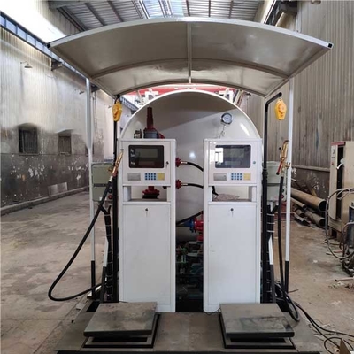 10000 Lít 50m3 Trạm chiết nạp khí LPG Trượt gắn 5-200cbm