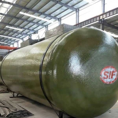 Bể chứa dầu bằng nhựa gia cố bằng sợi chống ăn mòn 150000 lít Số lượng lớn