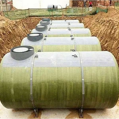 5 Mét khối Bể chứa dầu nhiên liệu 20cbm Sợi thủy tinh hai lớp