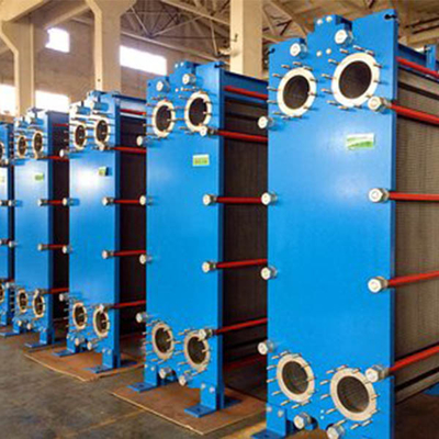 Bộ trao đổi nhiệt dạng tấm làm lạnh 1.6MPa 4.5MPa 10kw phẳng