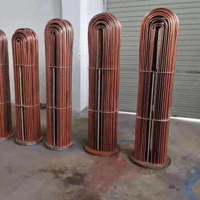 Bộ trao đổi nhiệt ống cuộn vỏ titan 50mm 700p