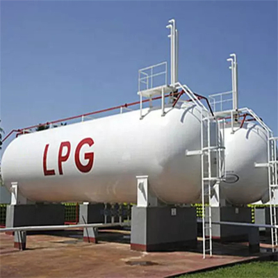Thùng chứa dầu mỏ hóa lỏng 100m3 Bể chứa khí Lpg Bể chứa ga tự động