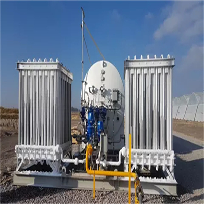 Bể chứa vi mô 5m3 Lo2 Bể chứa chất lỏng đông lạnh Bể chứa khí nén nhỏ