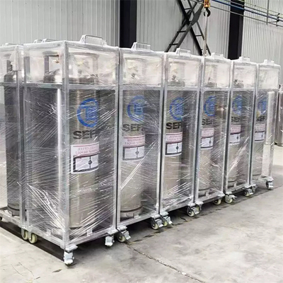 Hóa chất Xylanh Dewar Cryogenic 195l có khung cho Lar Lco2 Lo2 Ln2