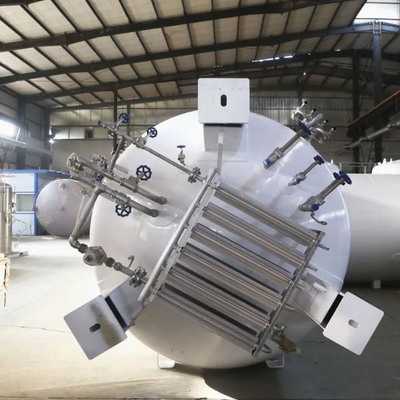 Bồn chứa LNG áp lạnh nằm ngang 50m3 0.8Mpa cho ngành công nghiệp hóa chất