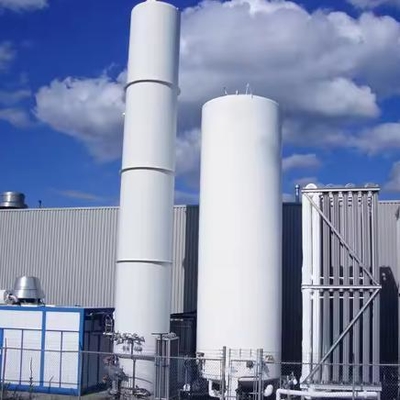 Bồn chứa đông lạnh 1.84Mpa, rộng 2438mm, cách nhiệt chân không bằng bột