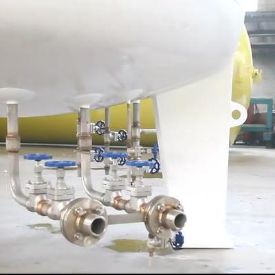 30 m3 8 Bar Cryogenic Liquid Storage Tank cho LN2
