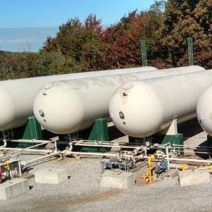 Bồn chứa oxy lỏng đông lạnh thẳng đứng 10m3 1.6MPa thép không gỉ 304