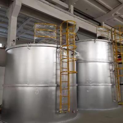 Thùng lưu trữ LNG 10 tấn ngang 10000-100000L Capacity High Pressure