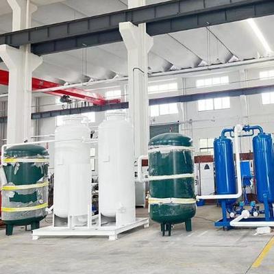 Máy phát nitơ PSA công suất lớn 1-2000m³/h cho ngành dược phẩm với điện áp 220-575V và bảo hành 12 tháng