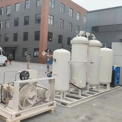 Máy phát oxy PSA dành riêng cho bệnh viện với hệ thống điều khiển PLC và cấu trúc thép không gỉ để cung cấp oxy y tế