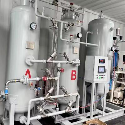 Máy phát oxy PSA 100Nm3/h 99,5% độ tinh khiết cao gắn trên ván cho nhà máy sản xuất oxy y tế bệnh viện