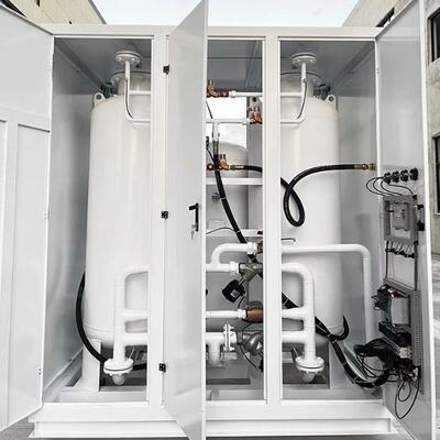 Máy tạo nitơ PSA dòng chảy cao, độ tinh khiết cao với kết cấu thép không gỉ