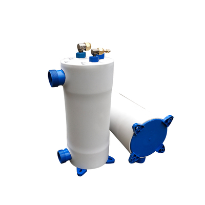 Bộ trao đổi nhiệt ống cuộn vỏ PVC 0,4mpa 1.5 tấn Bộ trao đổi nhiệt dạng cuộn và vỏ