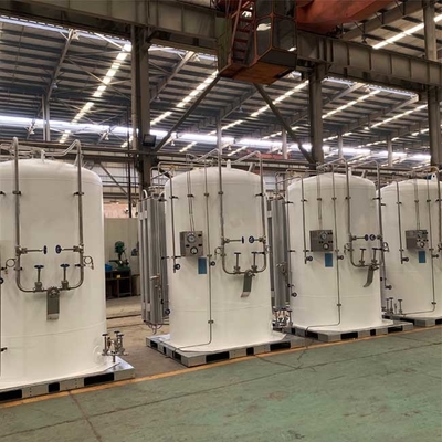 Bể chứa siêu nhỏ N2 lỏng 16 Bar, Kho chứa CO2 số lượng lớn 5000 lít