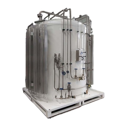 1000 đến 7500L Xe tăng Microbulk 0.8Mpa Đánh bóng bằng thép không gỉ