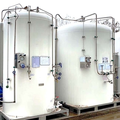 1000 đến 7500L Xe tăng Microbulk 0.8Mpa Đánh bóng bằng thép không gỉ