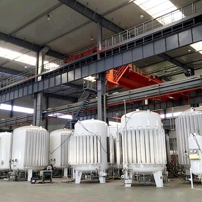Bể chứa số lượng lớn 16bar Nitơ 5000 lít Bể chứa CO2 chân không cao