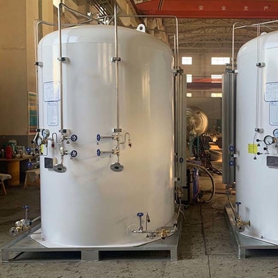 Xe tăng số lượng lớn 1000-3000l Q345R Nitơ lạnh chân không