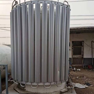 Hút chân không Micro Bulk Co2 Tanks 3m3 Double Layer Di động Cryogenic