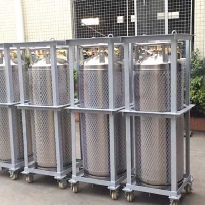 Bình khí 175 lít Dewar Chai chứa khí oxy lỏng Nitơ 1.4Mpa Argon