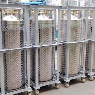 Bình khí 175 lít Dewar Chai chứa khí oxy lỏng Nitơ 1.4Mpa Argon