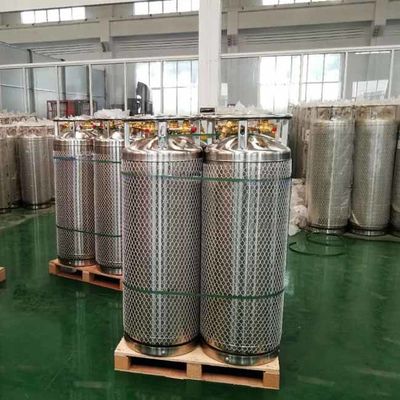 Xy lanh Dewar đông lạnh di động Bình chứa khí CO2 1.6 MPa