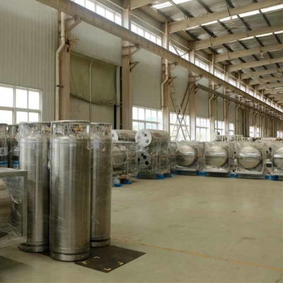 Bình chứa khí Argon Dewar 195 lít bằng thép không gỉ, áp suất bình chứa nitơ lỏng 160 lít