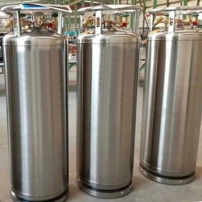 LNG 175 Lít Xylanh Dewar đông lạnh 1.4MPa Tòa nhà áp suất bể chứa nitơ lỏng