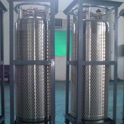 Bình chứa nitơ lỏng áp suất cao 195 lít bằng thép không gỉ, xi lanh phun O2 lỏng