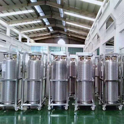 195L 2.3MPa LN2 Dewar Tank 495L Argon Dewar Chai lưu trữ nitơ