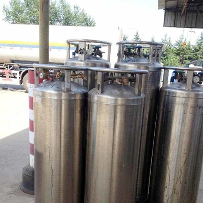 200L Bể chứa nitơ lỏng áp suất thấp 300 lít Van xây dựng có thể vận chuyển
