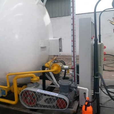 Trạm nạp gas Q345R 10 tấn LP, Trạm nạp gas tự động 1,77Mpa