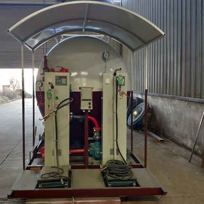 Máy bơm khí tự động di động 5 đến 10 tấn LPG, Trạm nạp khí tự động 1,77mpa