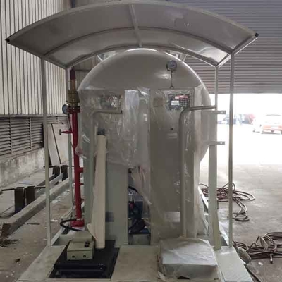 Trạm nạp khí LPG 10m3 di động Trạm tiếp nhiên liệu LPG 12m3
