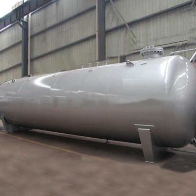 100cbm 1.6 bar Bồn chứa khí đốt hóa lỏng 1.77mpa LPG Bulk