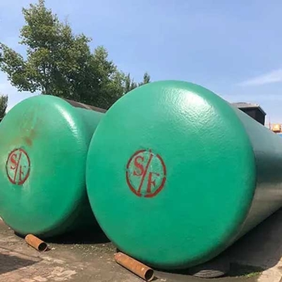 Bể chứa dầu bằng sợi thủy tinh công nghiệp 50000L SF Tường đôi 30cbm