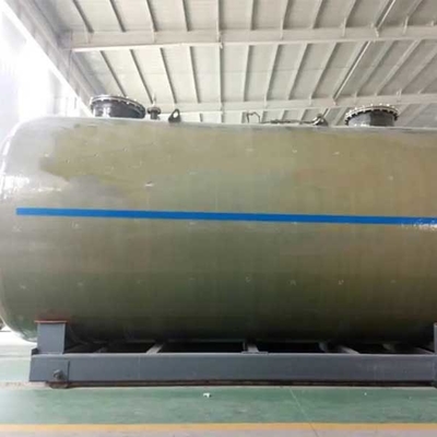 Bể chứa dầu nhiên liệu 30m3 40m3 Thủy tinh ngầm hai lớp Nhựa FRP