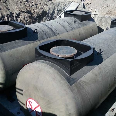60cbm 10m3 Bể chứa dầu nhiên liệu thép 20m3 Ngang SF ngầm