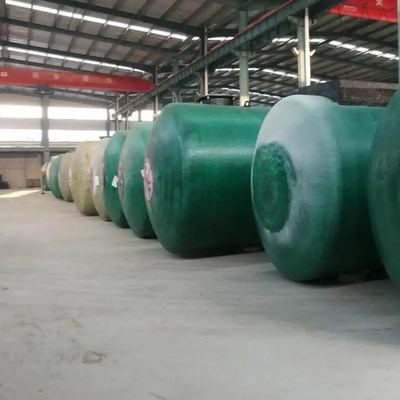 Bể chứa nhiên liệu diesel dầu ngầm trên mặt đất nằm ngang