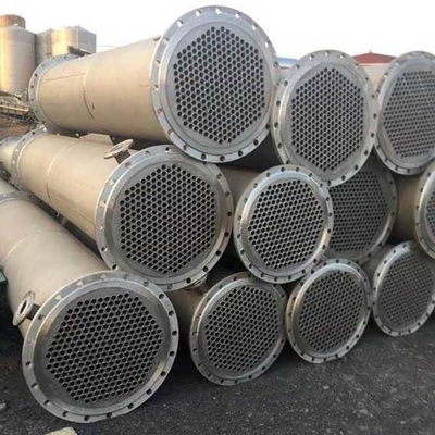 Bộ trao đổi nhiệt bay hơi dạng ống đôi 6 thanh, Bộ trao đổi nhiệt từ nước đến nước 316L