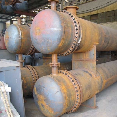 Làm nóng sơ bộ Tấm trao đổi nhiệt dạng ống đôi Thiết bị bay hơi 360mm