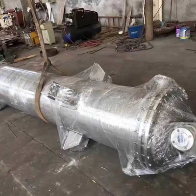 Thép không gỉ SS316L Bộ trao đổi nhiệt dạng tấm đôi bằng thép không gỉ 220V dạng ống