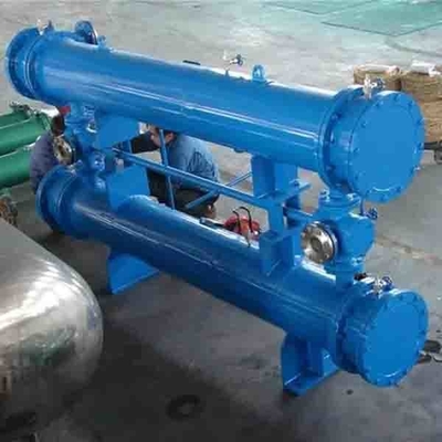 Bộ trao đổi nhiệt ống vỏ 900 độ Máy làm lạnh nhôm 50C